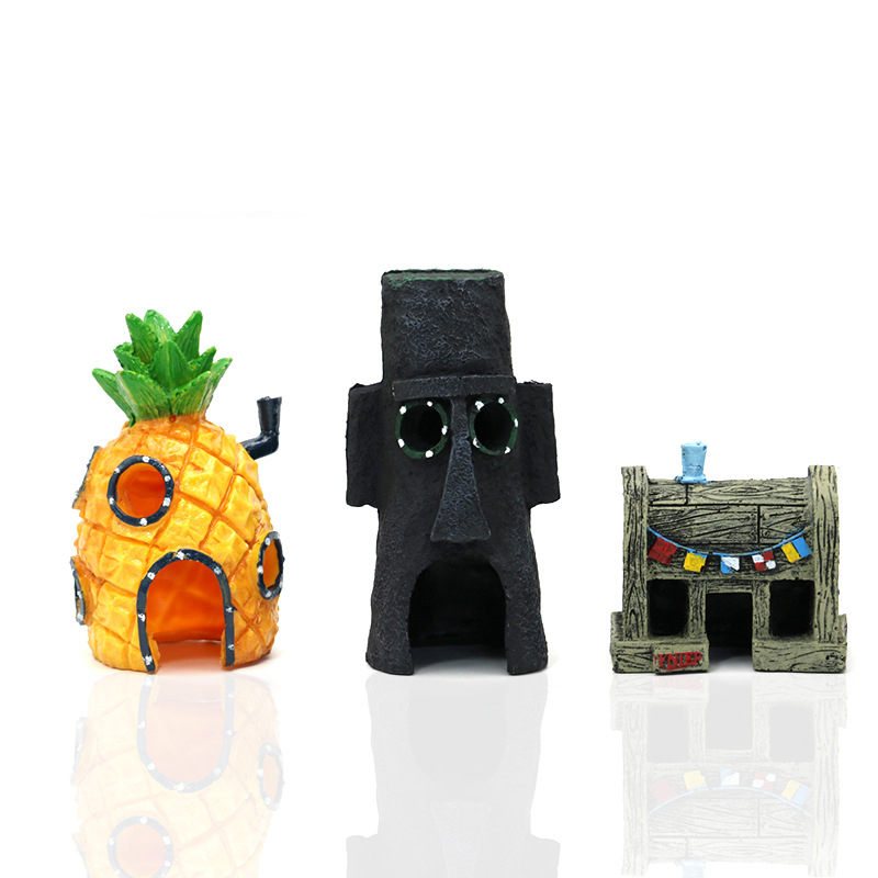 Marine Aquarium Hobby - Fish tank decorazione dell'acquario Cartoon Fish