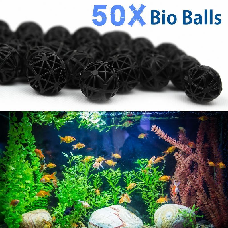 Marine Aquarium & Regional Centre - 50 Pezzi Sfere Filtranti Bio per