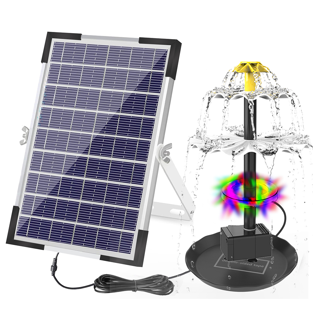 Aquarium Marine Lights - Pompa per fontana solare per vasca