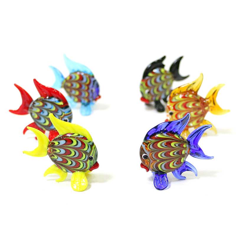 Marine Aquarium Hobby - Mini figurine colorate di pesci tropicali