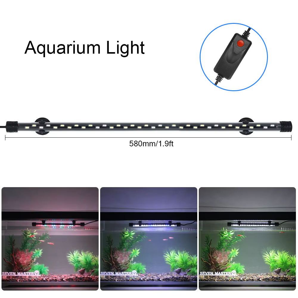 Aquarium Marine Lights - 58CM Acquario Luce LED Pianta Coltiva