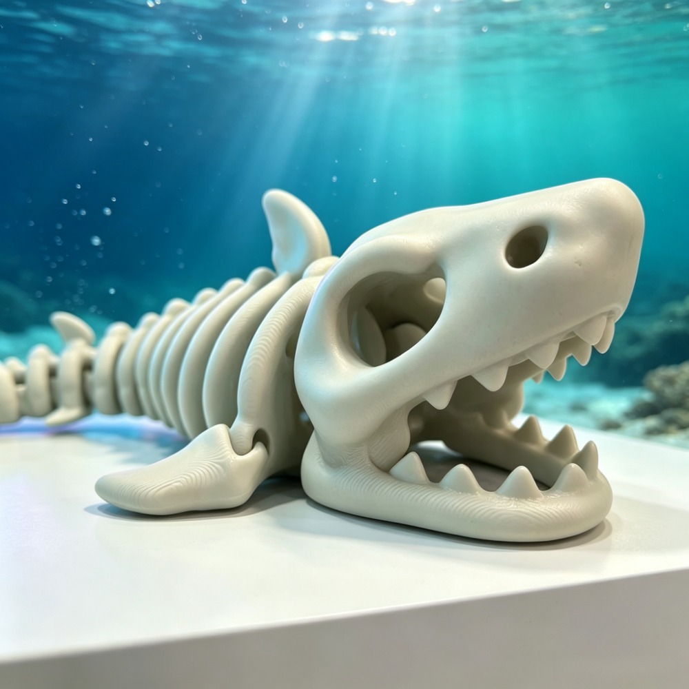 Scheletro di Squalo Decorativo - Marine Aquarium Hobby recensione e prezzo