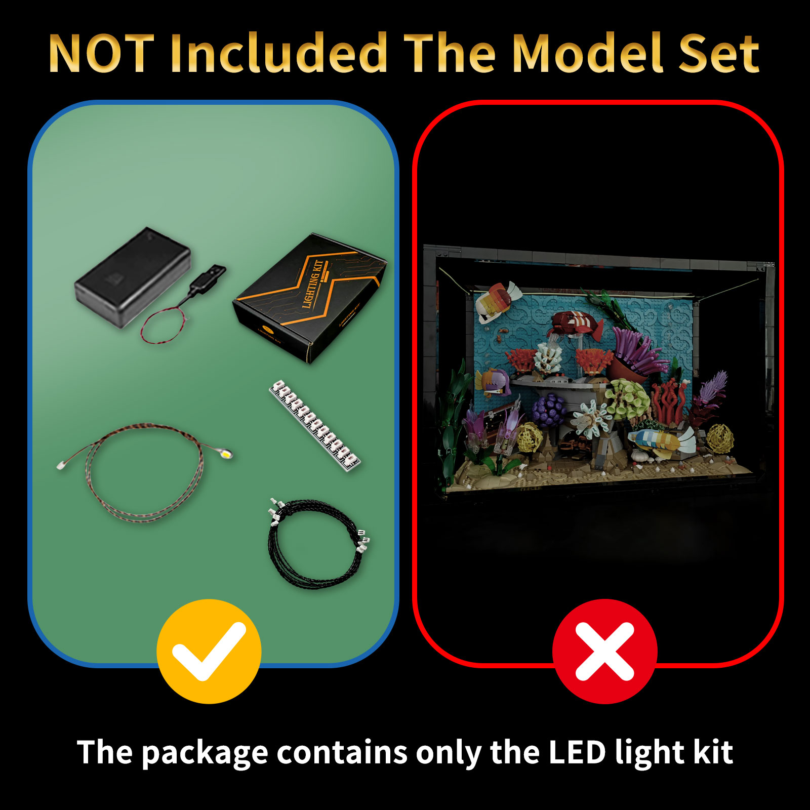 LYBMTWF Kit di illuminazione a - Aquarium Marine Lights recensione e prezzo