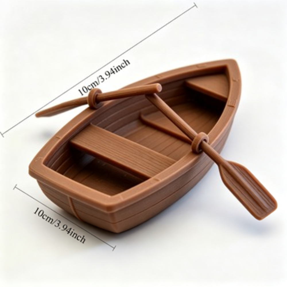 Mini Barca a Remi in Legno per - Marine Aquarium Hobby recensione e prezzo