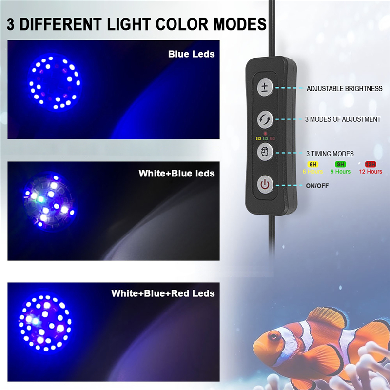 30W Acquario Acquario Acquario - Aquarium Marine Lights recensione e prezzo
