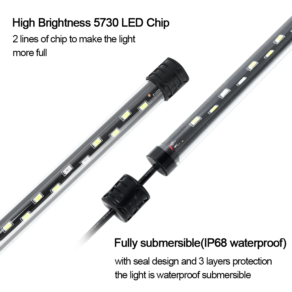 58CM Acquario Luce LED Pianta  - Aquarium Marine Lights recensione e prezzo